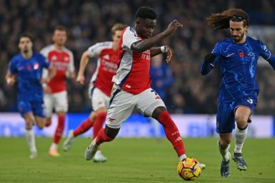 Arsenal forward Bukayo Saka