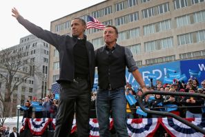 Barack Obama and Bruce Springsteen