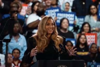 Beyoncé brings down the house at Kamala Harris rally