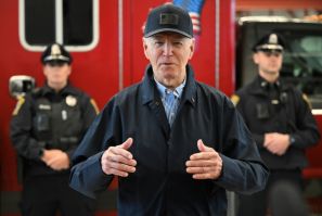 Biden spoke to reporters in Nantucket, Massachusetts, where he is spending his last Thanksgiving holiday as president with family