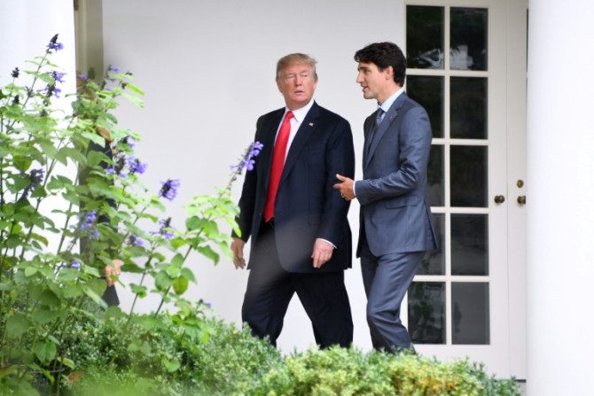 Canadian Prime Minister Justin Trudeau previously visited Donald Trump in the White House during the president-elect's first term in office