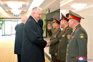 A delegation from a Russian military academy is in North Korea for a visit