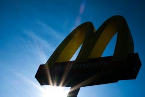 Donald Trump donned an apron and served food to pre-selected customers at a closed McDonalds in Pennsylvania