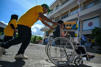 The drills included quick assistance for disabled locals in the event of a major disaster