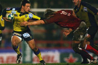 Former Wales flanker Alix Popham (R) told AFP the amount of time devoted to contact in training should be mandatory and policed