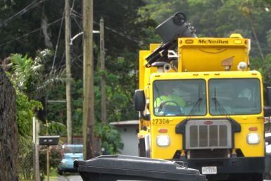 Honolulu garbage truck