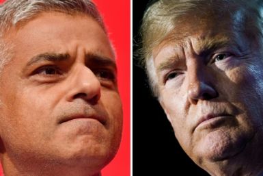 London Mayor Sadiq Khan has had a long-running war of words with Donald Trump
