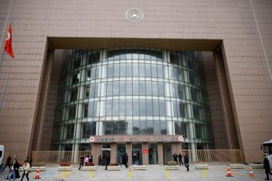 Members of the so-called 'newborn gang' went on trial at Istanbul's Bakirkoy courthouse, with 47 suspects due to testify over the coming weeks