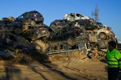 Most people lost their cars, which are now piled up on the outskirts