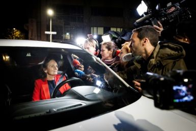 Nicolien van Vroonhoven (NSC) leaves the Catshuis, the official residence of the Prime Minister, after a cabinet meeting in the Hague on November 15, 2024