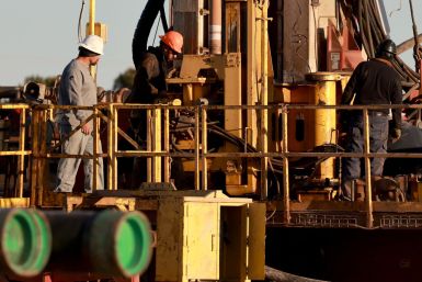 Oil workers