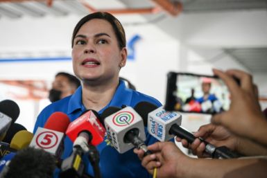 Philippine Vice President Sara Duterte said the government's plot accusations amounted to 'farce'