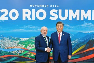 Presidents Xi Jinping of China and Luiz Inacio Lula da Silva met at a G20 summit in Rio