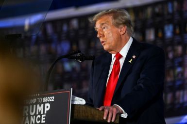 Republican US presidential candidate Donald Trump has maintained an aggressive posture toward his Democratic rival Kamala Harris with just weeks left in their White House election showdown
