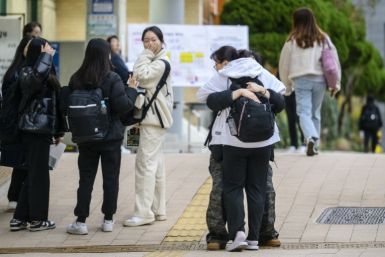 South Korean students are sitting a crucial university entrance exam, with a record number re-taking the test in a bid to capitalise on reforms that made it easier to get into medical school