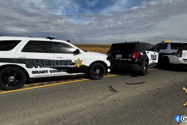Stolen police car