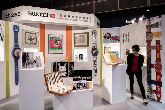Swatch display