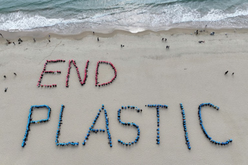Talks at the UN's plastics conference in Busan are so far 'going around in circles', the WWF's Eirik Lindebjerg told AFP