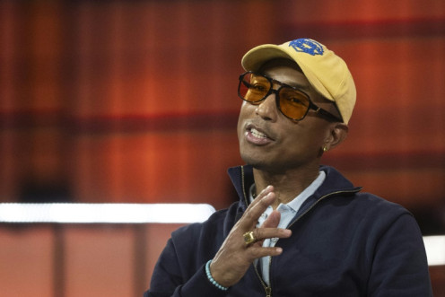 US musician and entrepreneur Pharrell Williams said the American dream was not 'about making the most money'